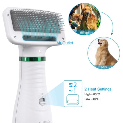 Portable  2 In 1 Dog Hair Dryer