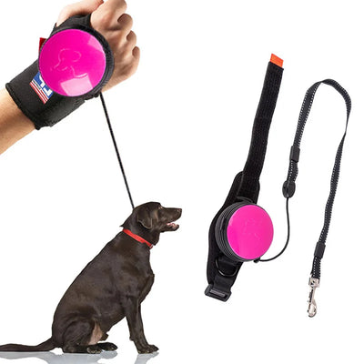 Adjustable Wrist Retractable Dog Leash