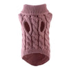 Turtleneck Knitted Pet Clothing